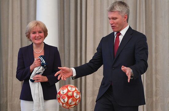 Russian national football team players awarded Merited Master of Sport title