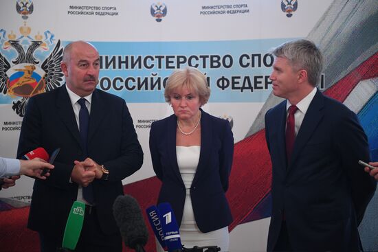 Russian national football team players awarded Merited Master of Sport title