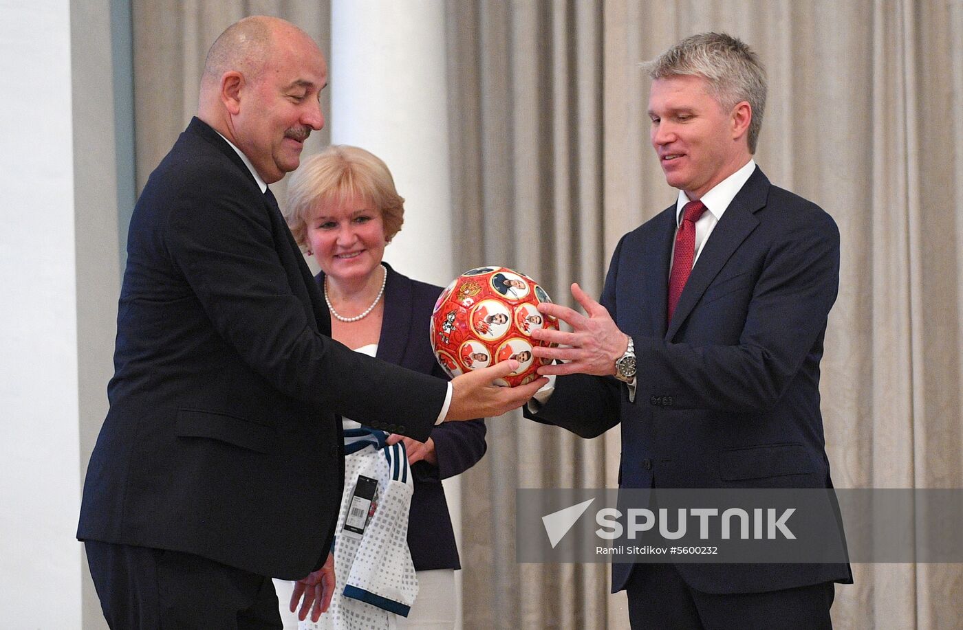 Russian national football team players awarded Merited Master of Sport title