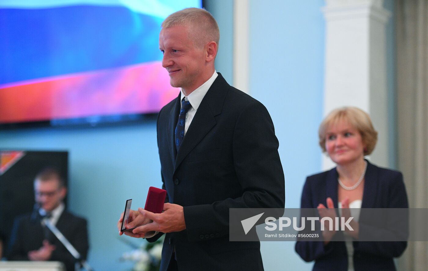 Russian national football team players awarded Merited Master of Sport title