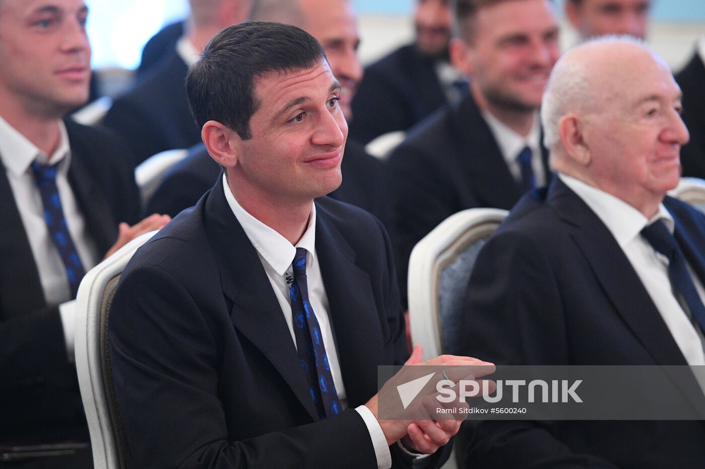 Russian national football team players awarded Merited Master of Sport title