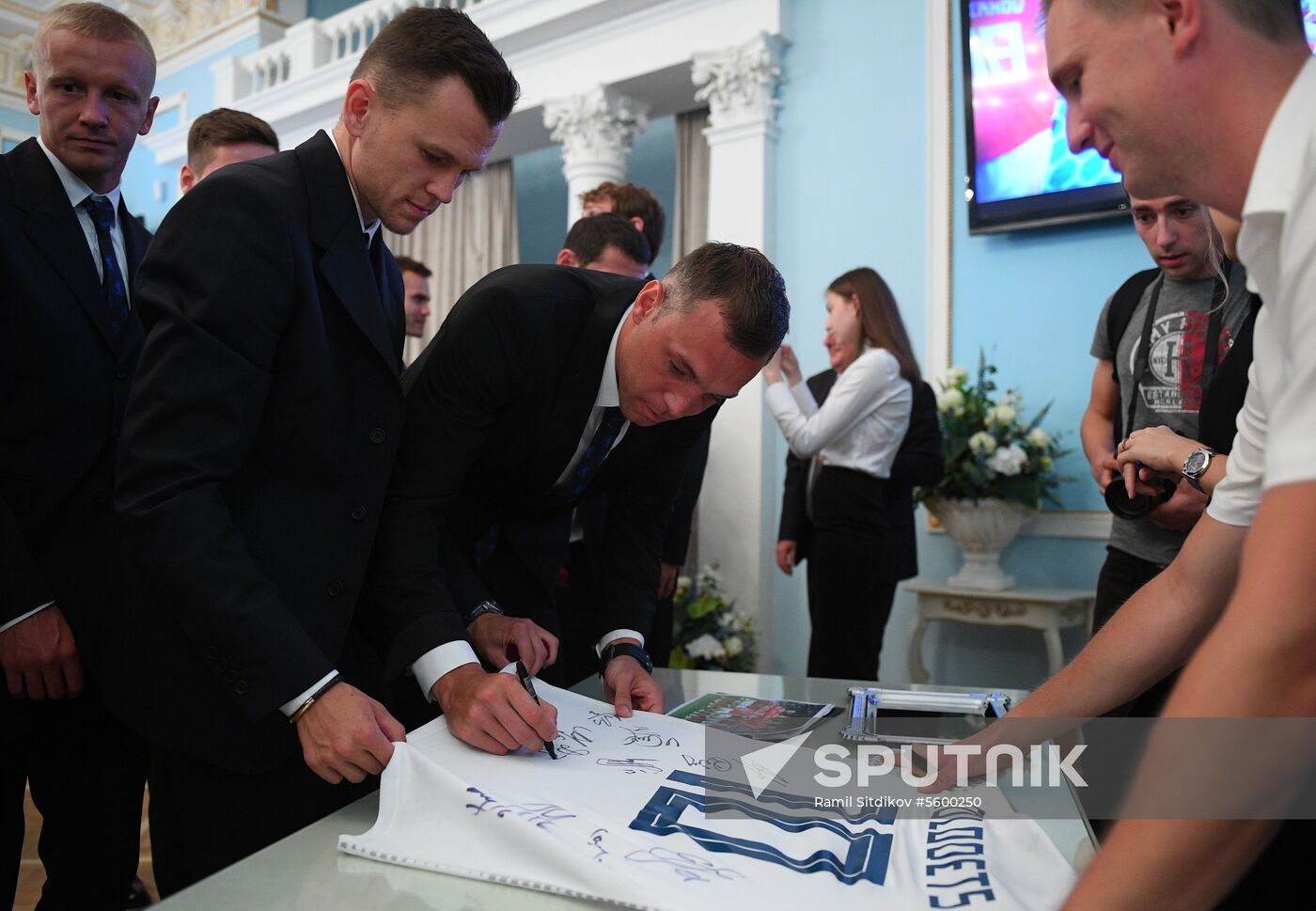 Russian national football team players awarded Merited Master of Sport title