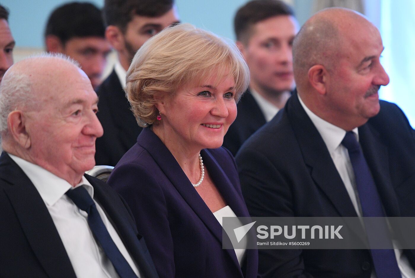 Russian national football team players awarded Merited Master of Sport title