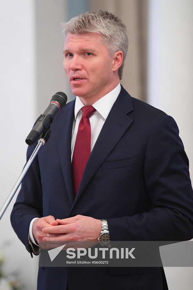 Russian national football team players awarded Merited Master of Sport title
