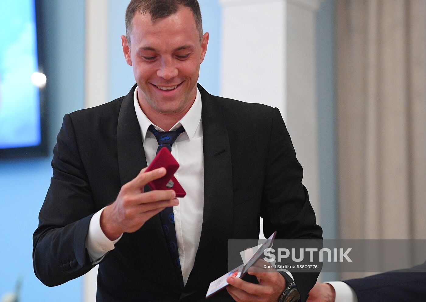 Russian national football team players awarded Merited Master of Sport title