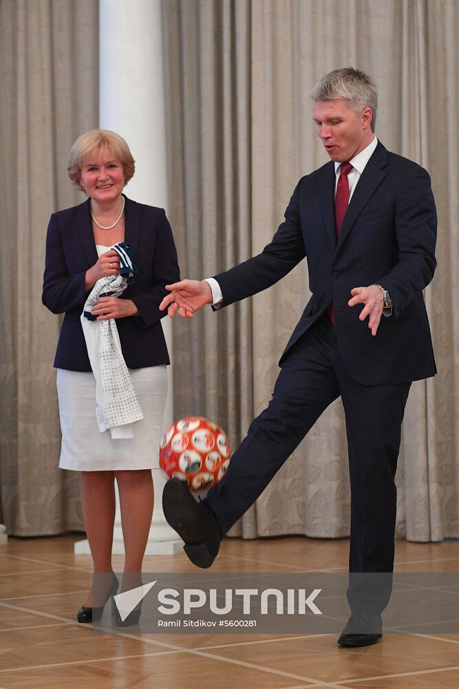 Russian national football team players awarded Merited Master of Sport title
