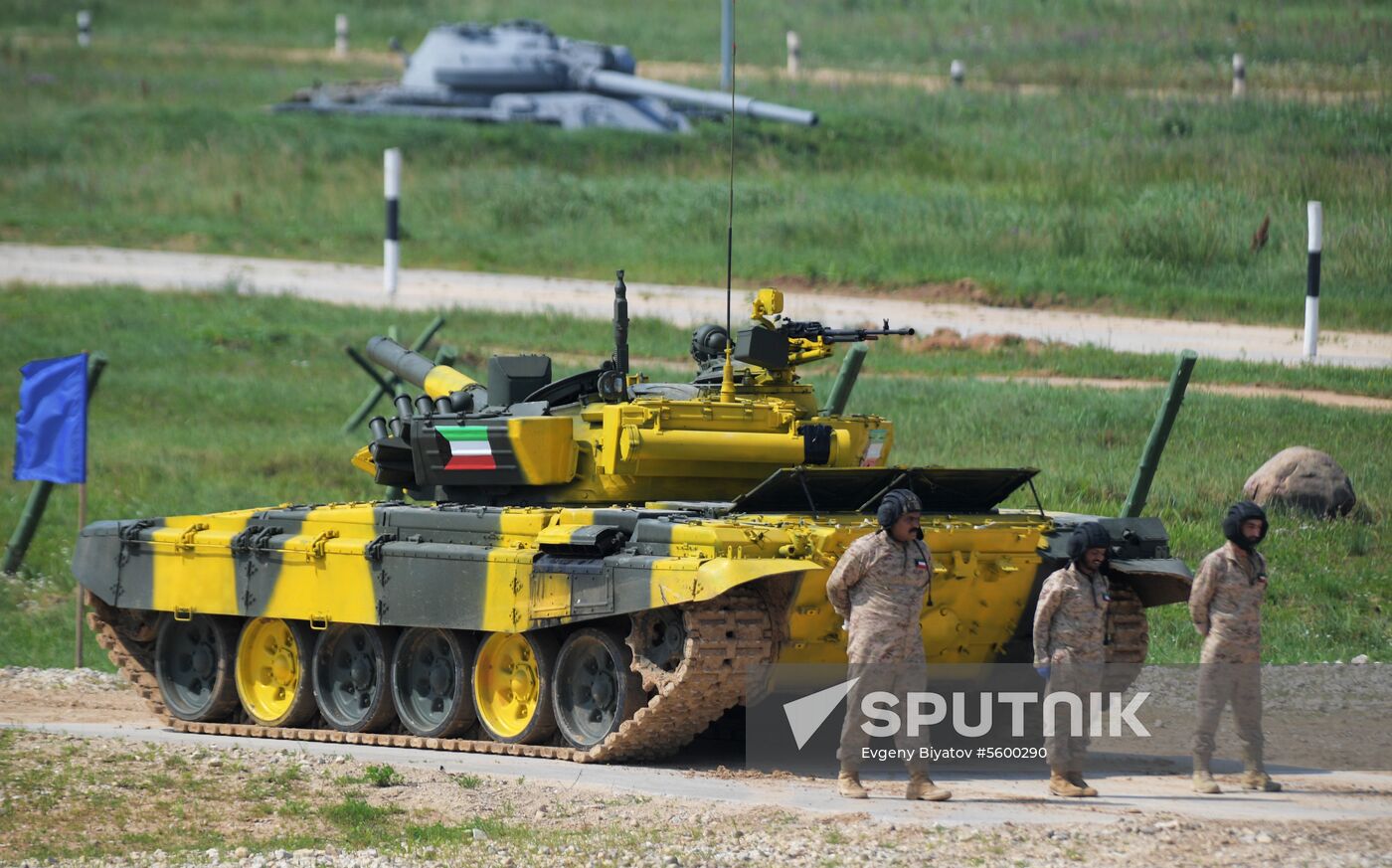 Opening of Tank Biathlon 2018 international competition