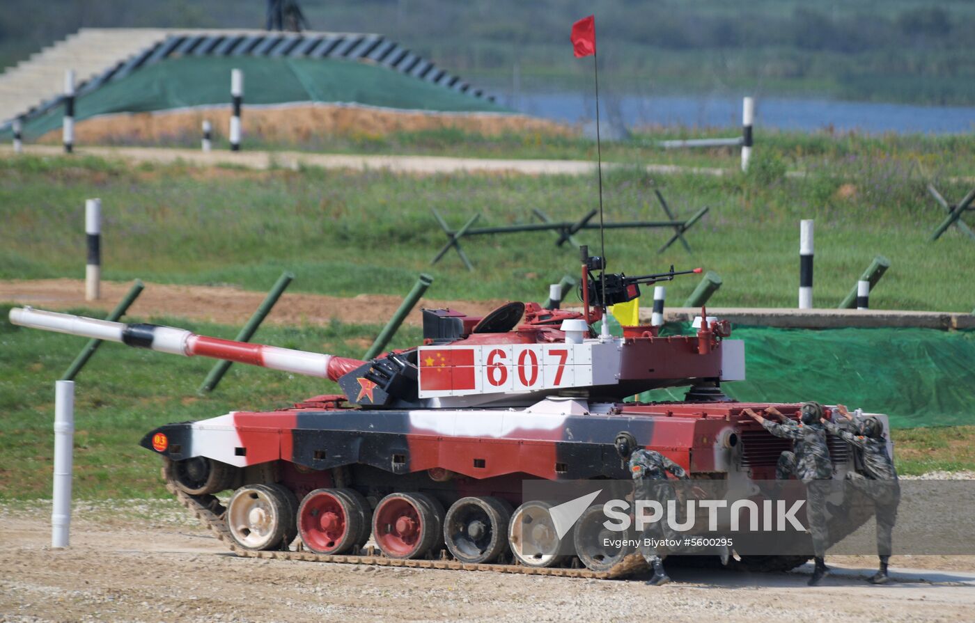 Opening of Tank Biathlon 2018 international competition