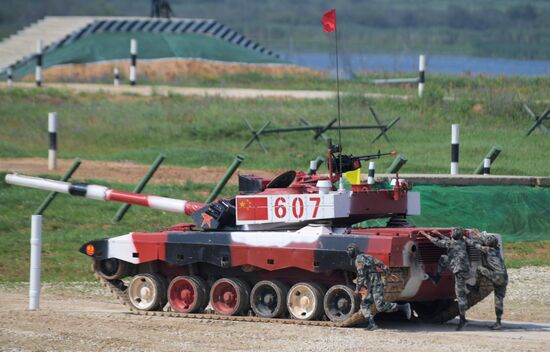 Opening of Tank Biathlon 2018 international competition