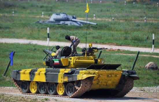 Opening of Tank Biathlon 2018 international competition