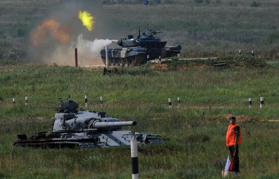Opening of Tank Biathlon 2018 international competition