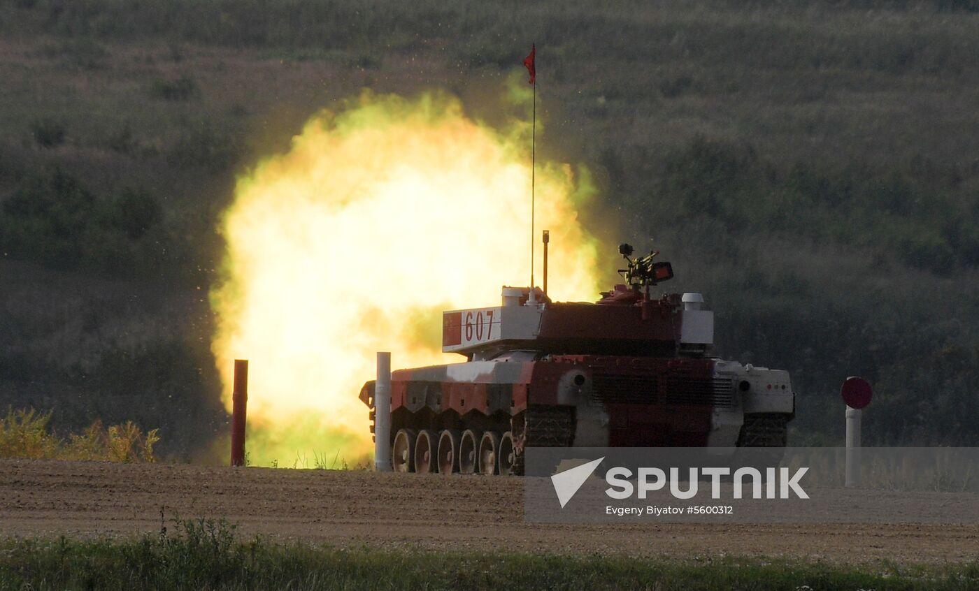 Opening of Tank Biathlon 2018 international competition