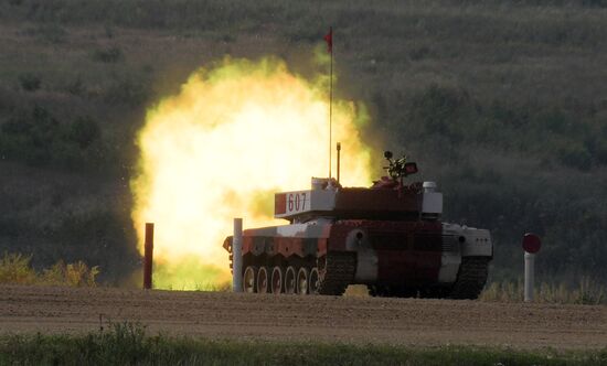 Opening of Tank Biathlon 2018 international competition