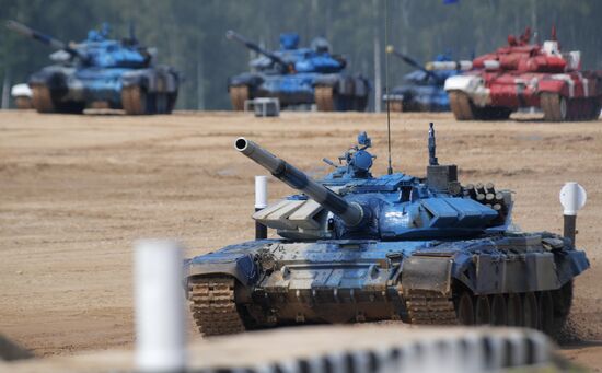 Opening of Tank Biathlon 2018 international competition