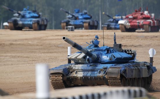 Opening of Tank Biathlon 2018 international competition