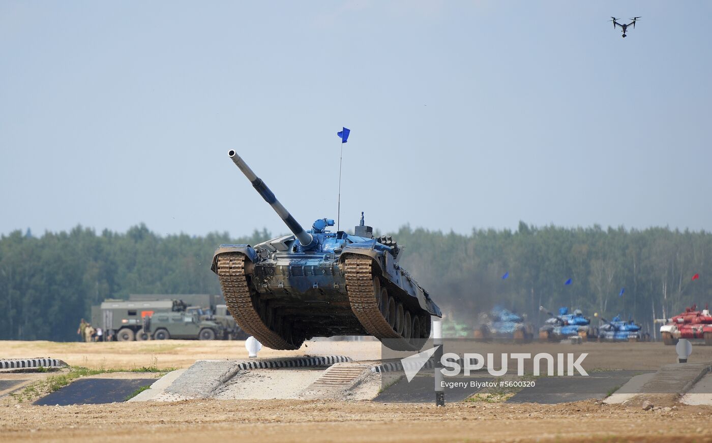 Opening of Tank Biathlon 2018 international competition
