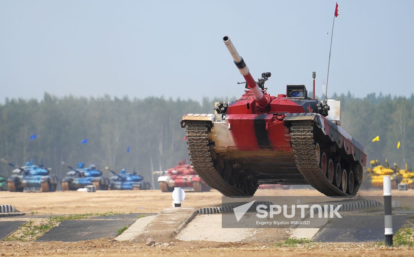 Opening of Tank Biathlon 2018 international competition