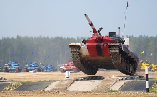Opening of Tank Biathlon 2018 international competition