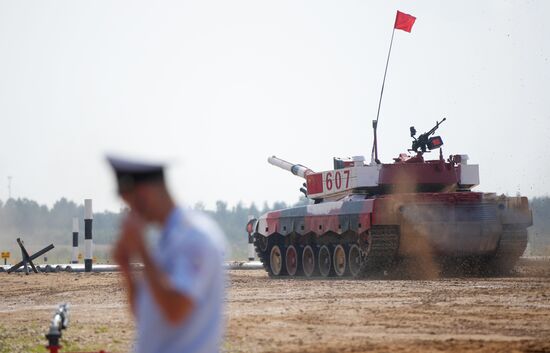 Opening of Tank Biathlon 2018 international competition