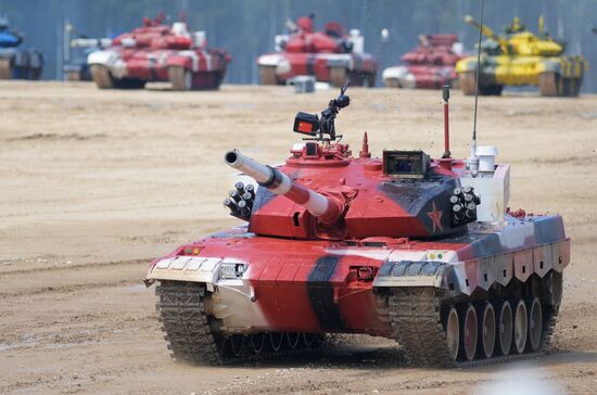Opening of Tank Biathlon 2018 international competition