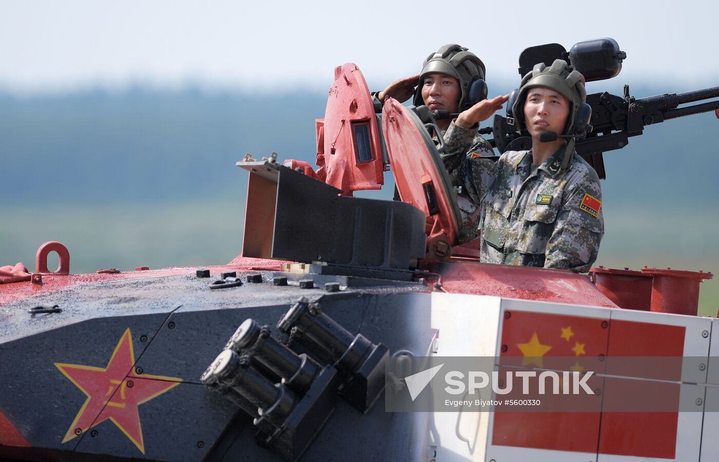 Opening of Tank Biathlon 2018 international competition