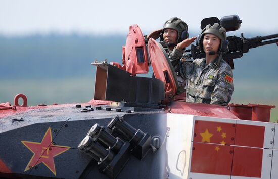 Opening of Tank Biathlon 2018 international competition