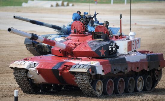Opening of Tank Biathlon 2018 international competition
