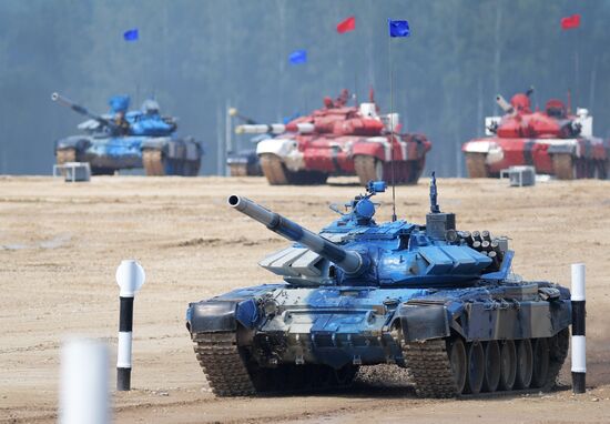Opening of Tank Biathlon 2018 international competition