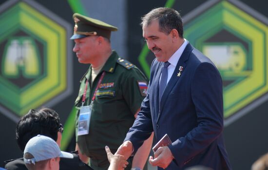 Opening of Tank Biathlon 2018 international competition