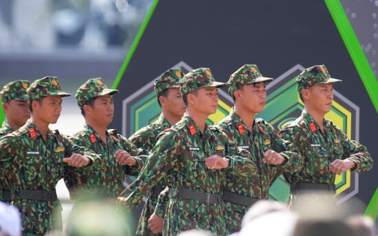 Opening of Tank Biathlon 2018 international competition