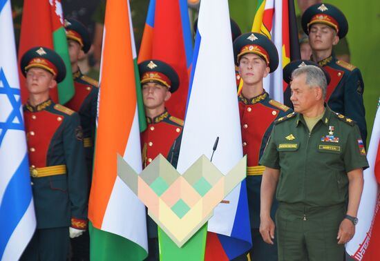 Opening of Tank Biathlon 2018 international competition