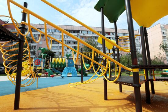 Moscow's best landscaped yards