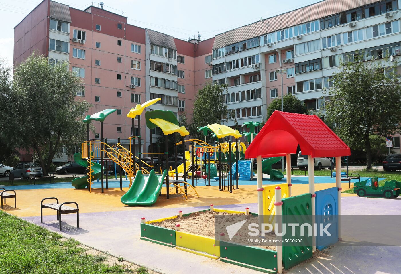 Moscow's best landscaped yards