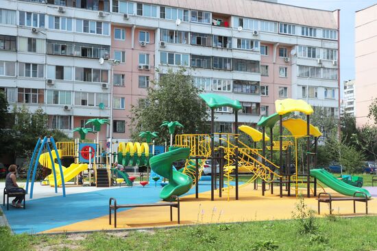 Moscow's best imnproved courtyards