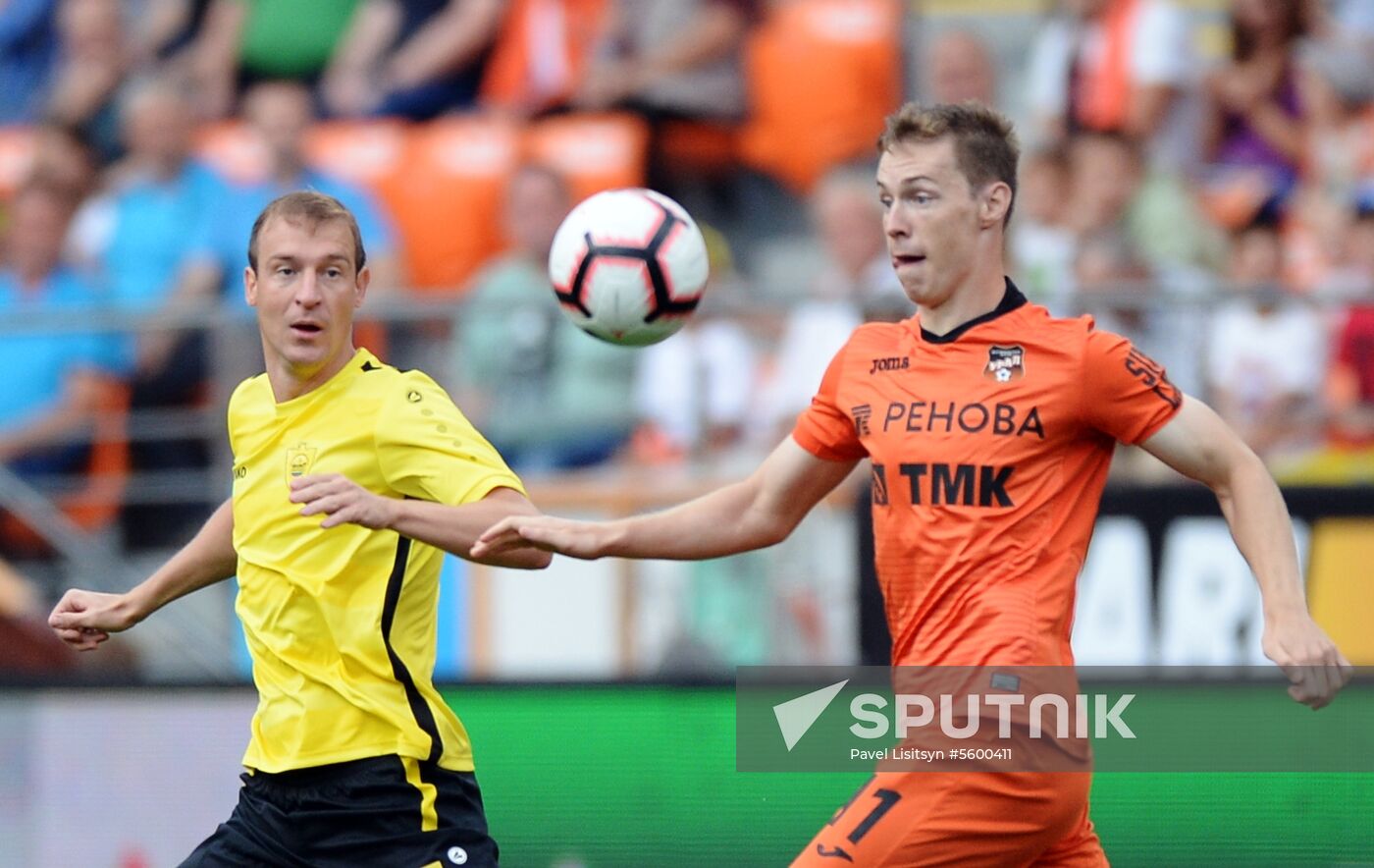 Football. Russian Premier League. Ural vs. Anzhi