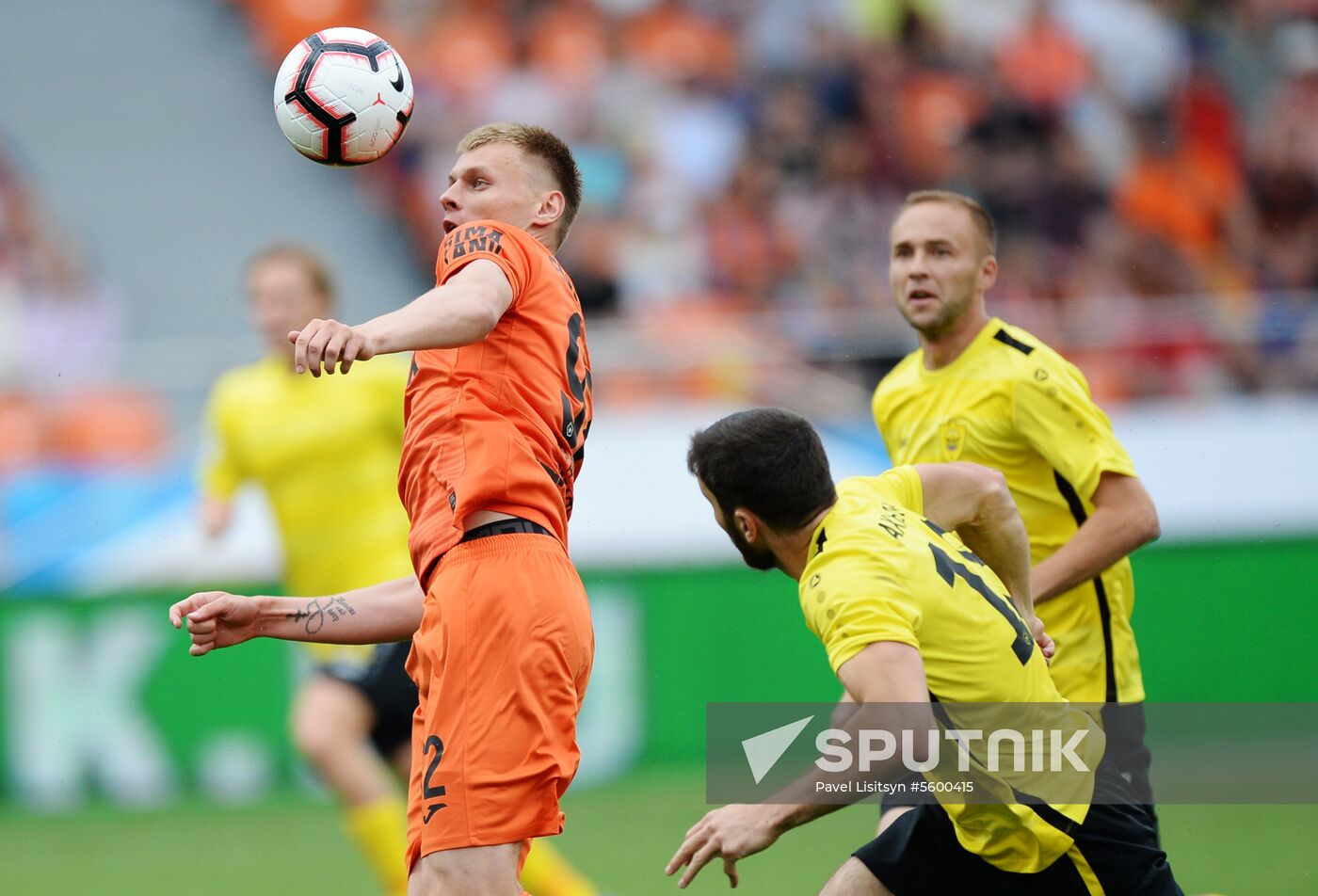 Football. Russian Premier League. Ural vs. Anzhi