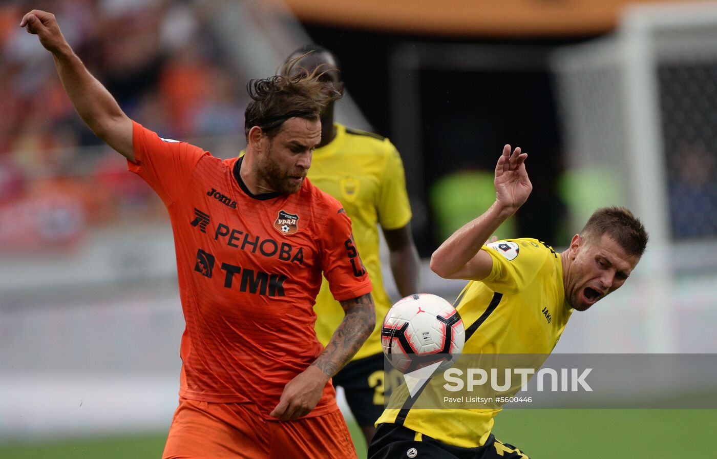 Football. Russian Premier League. Ural vs. Anzhi