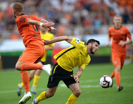 Football. Russian Premier League. Ural vs. Anzhi
