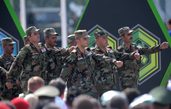 Opening of Tank Biathlon 2018 international competition