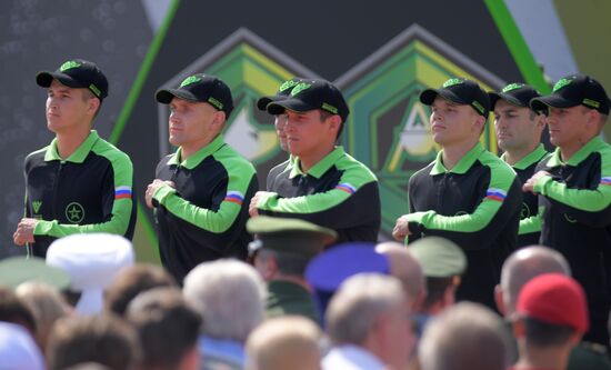 Opening of Tank Biathlon 2018 international competition