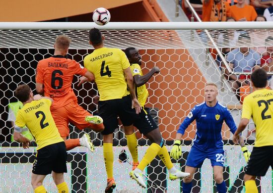 Football. Russian Premier League. Ural vs. Anzhi