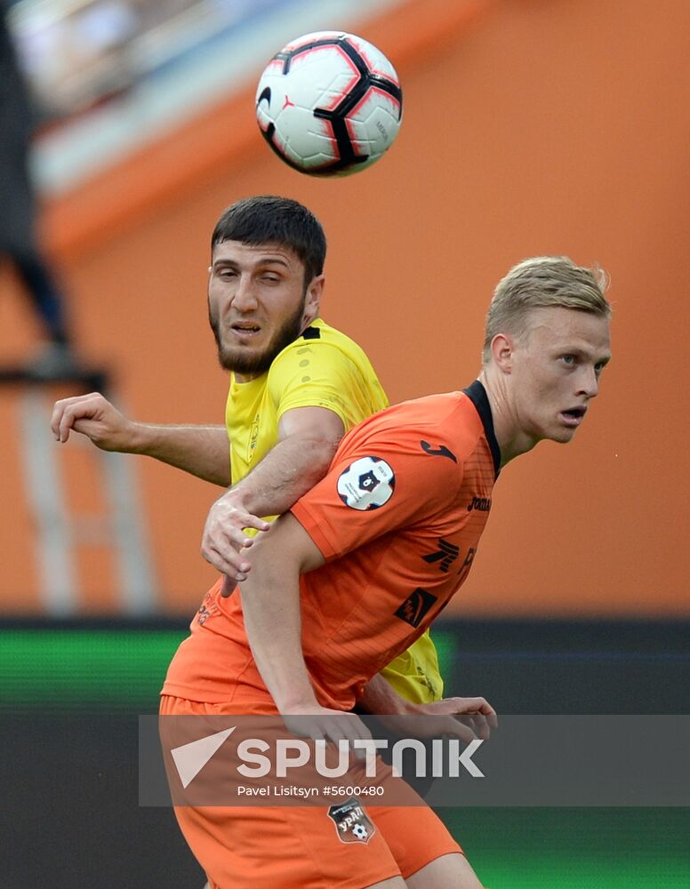 Football. Russian Premier League. Ural vs. Anzhi