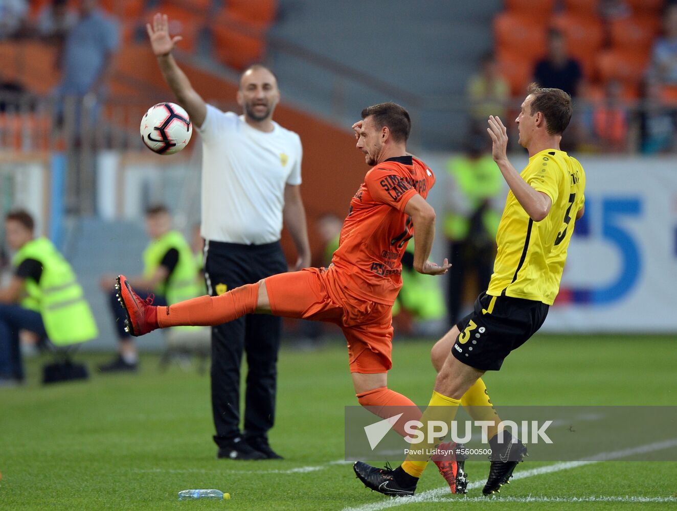 Football. Russian Premier League. Ural vs. Anzhi