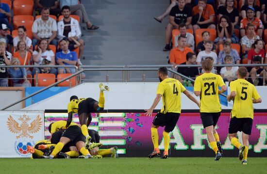 Football. Russian Premier League. Ural vs. Anzhi