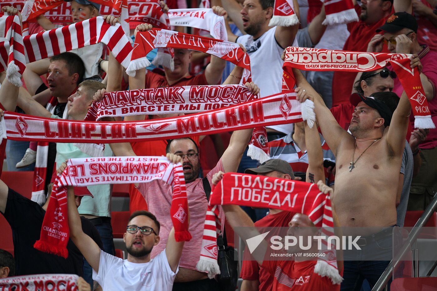 Football. Russian Premier League. Spartak vs. Orenburg
