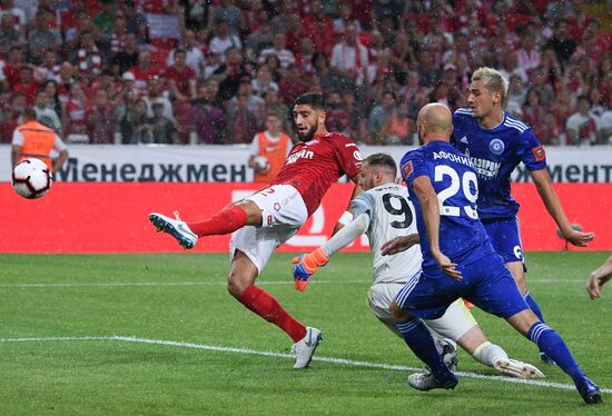 Football. Russian Premier League. Spartak vs. Orenburg