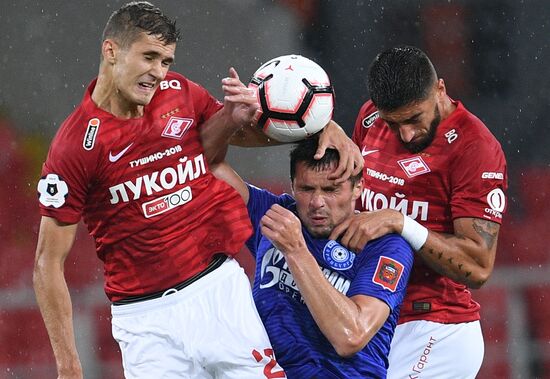 Football. Russian Premier League. Spartak vs. Orenburg