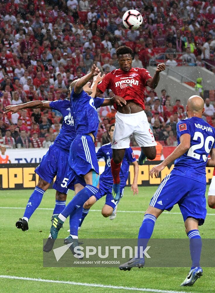 Football. Russian Premier League. Spartak vs. Orenburg