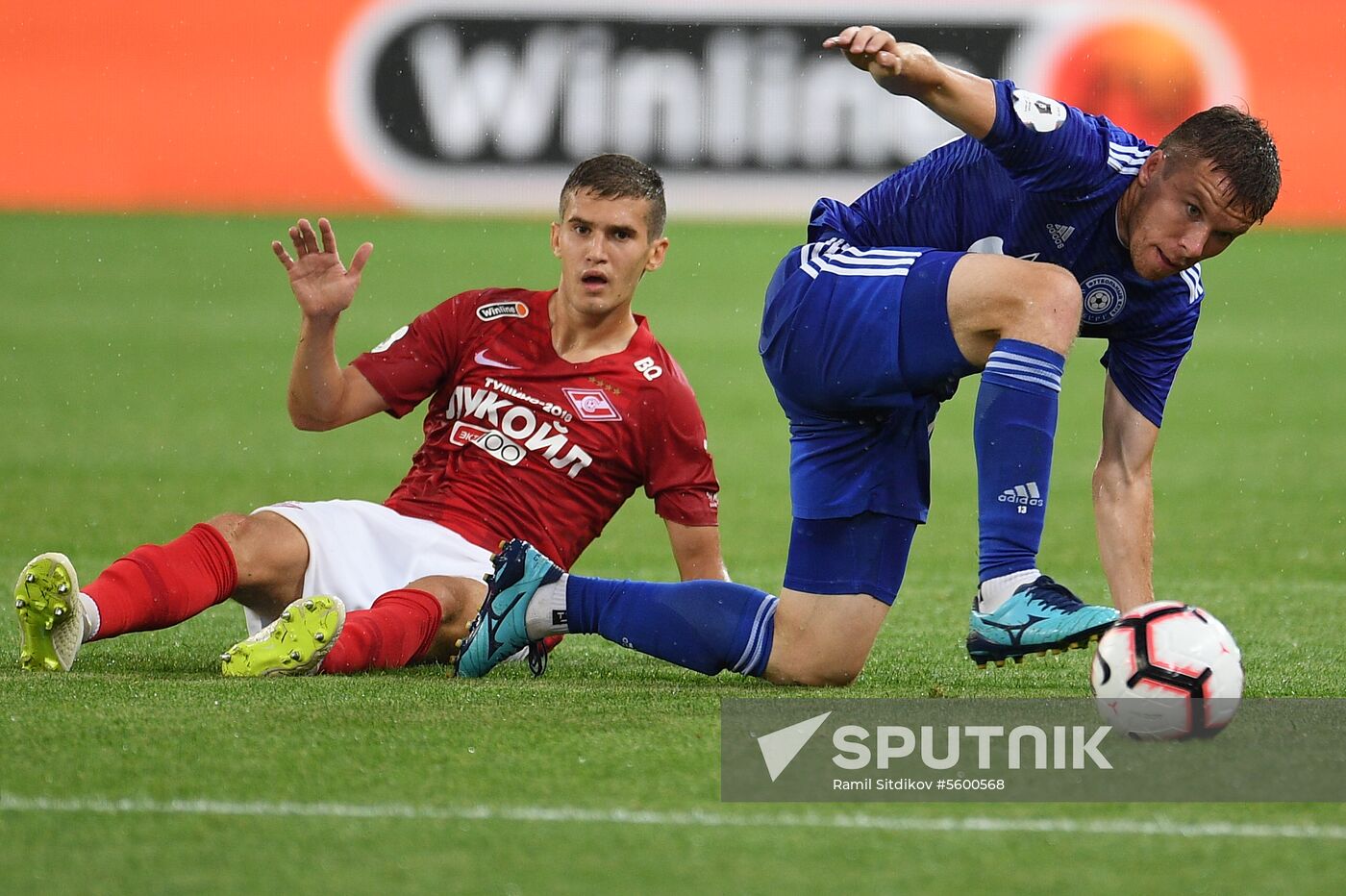 Football. Russian Premier League. Spartak vs. Orenburg