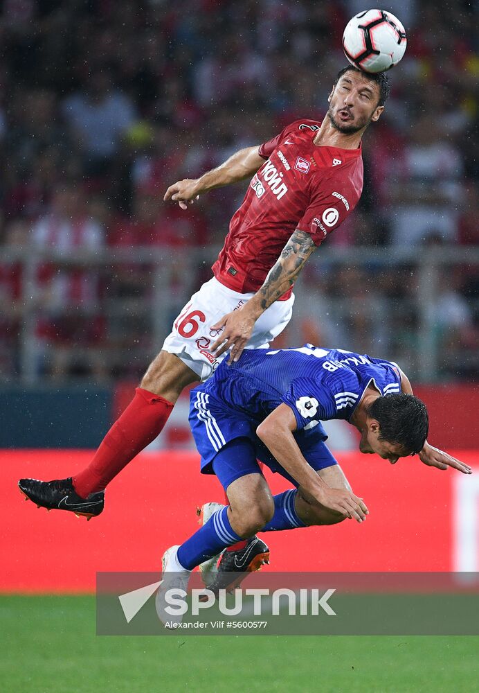 Football. Russian Premier League. Spartak vs. Orenburg